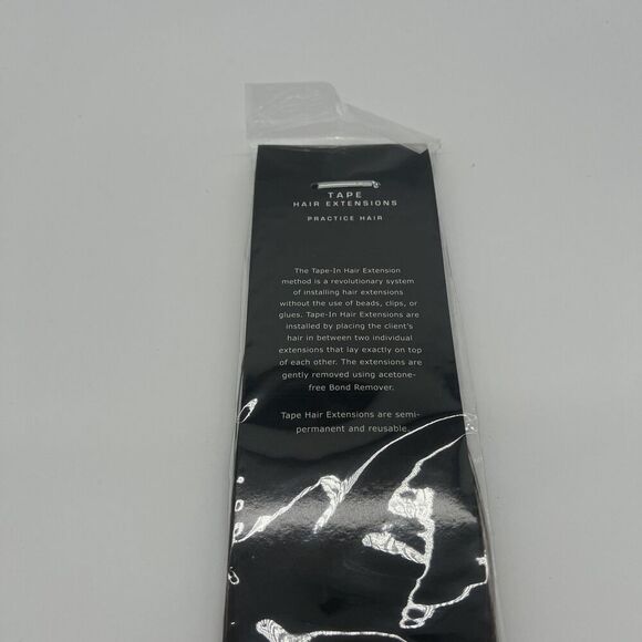 PRACTICE HAIR Tape In Hair Extensions 18" - Picture 3 of 4